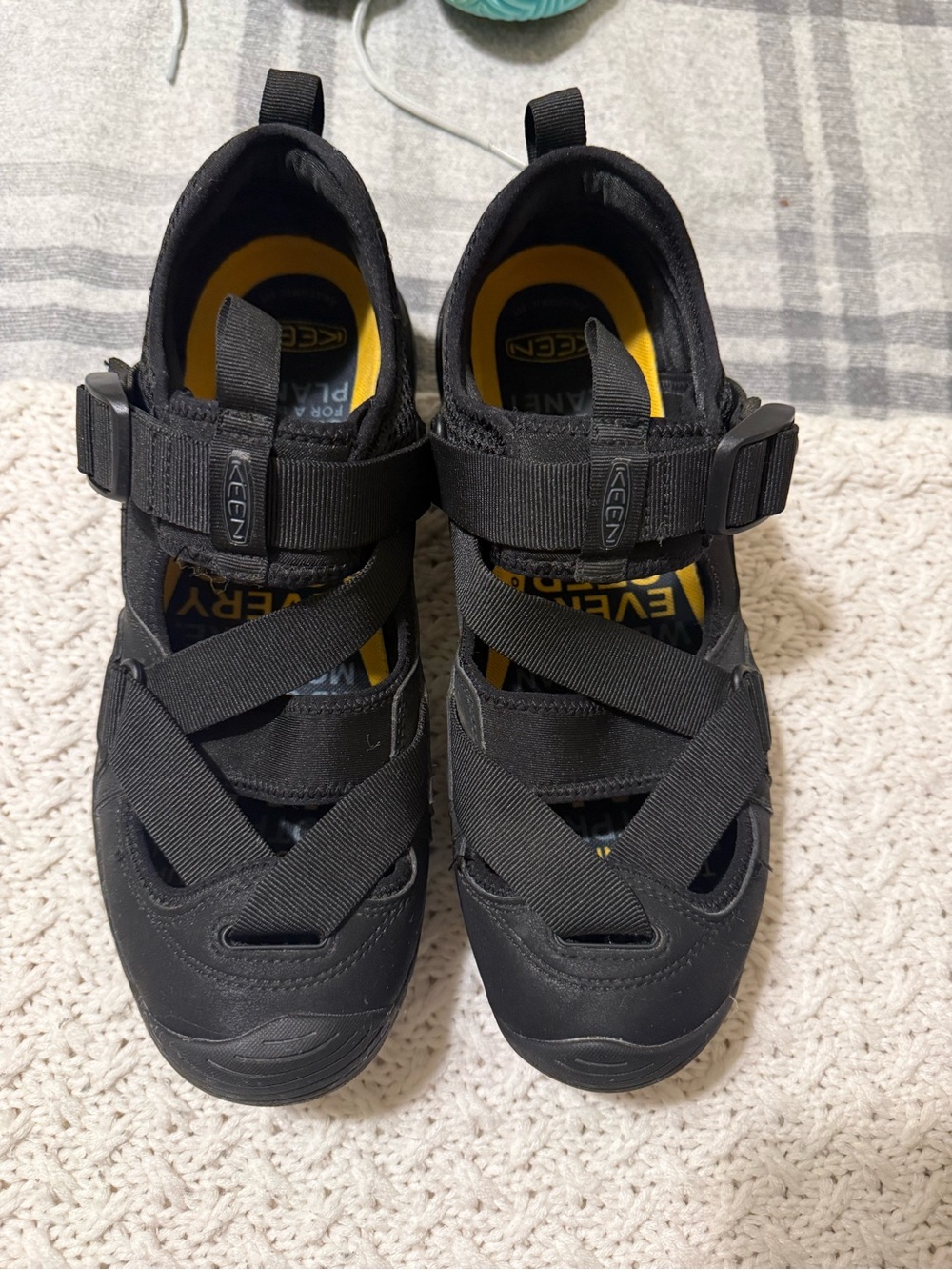 Keen Sneakers ZERRAPORT TRAIL Men TRIPLE BLACK/BLACK 10.5